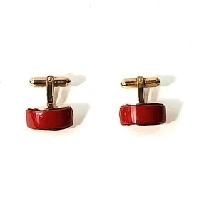 Jasper Red cufflinks